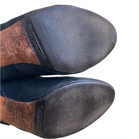 Matt Bernson Valentino Fur Lined Fold Over Booties Size 7 - Picture 6 of 9